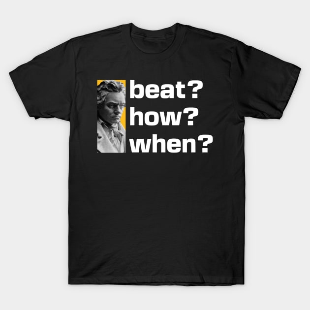 Beethoven funny T-Shirt by purplecrowshub